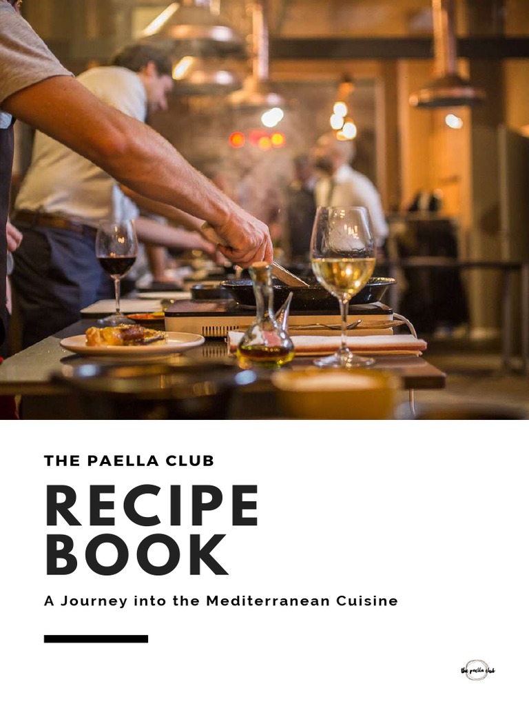 2022 The Paella Club S Recipe Book PDF Cooking Garlic