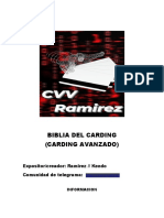 Carding Avanzado. CvvRamirez