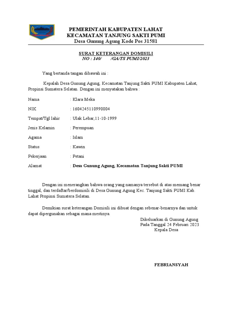 pemerintah-kabupaten-lahat-kecamatan-tanjung-sakti-pumi-desa-gunung