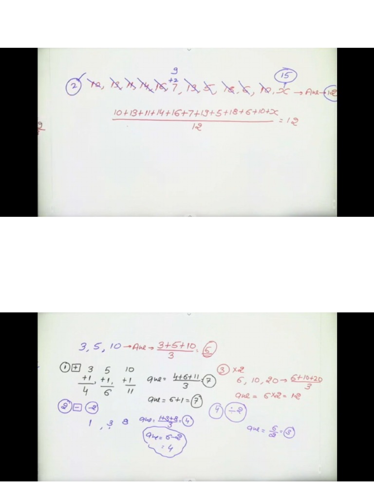 Average by Pawan Rao Maths | PDF