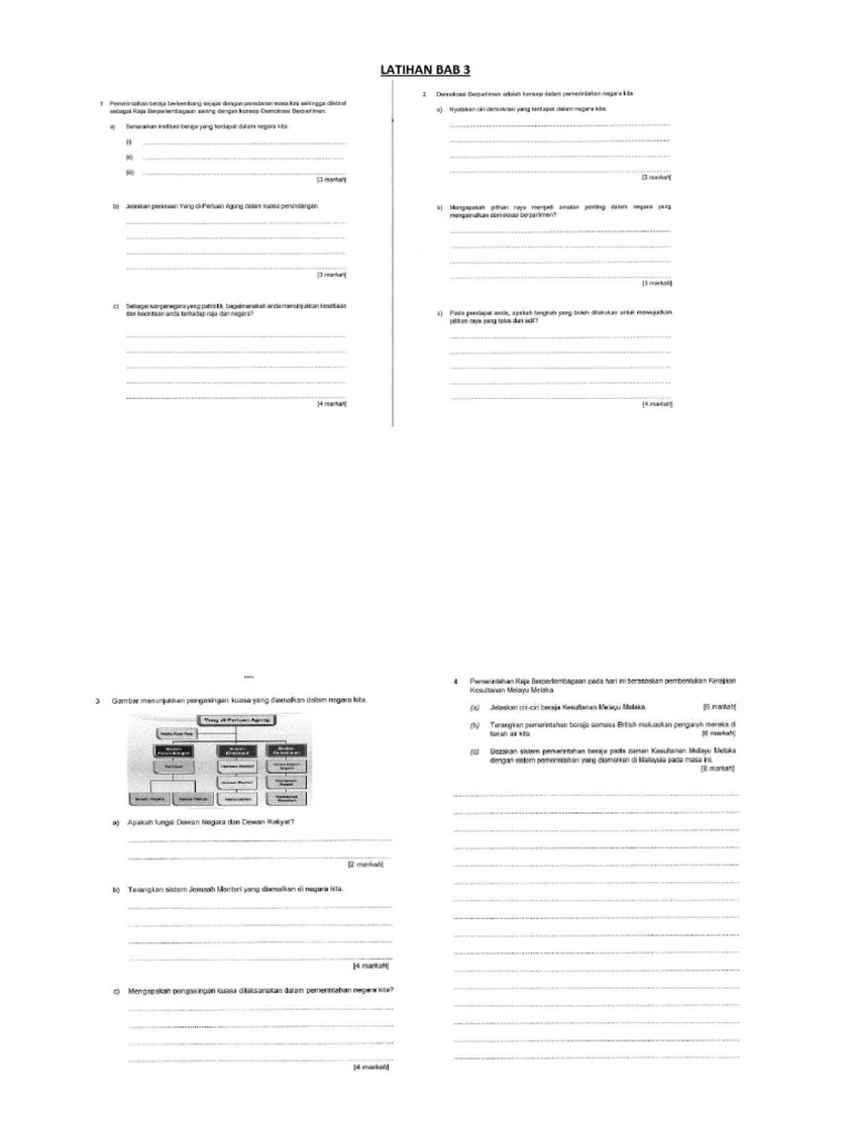 Latihan Bab 3 | PDF
