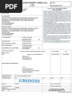 Example of Shipping Instruction Template | PDF | Cargo | Invoice
