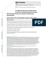 MRI & Liver Histology Features in NASH