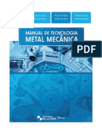 Livro Manual Tecnologia Metal Mec
