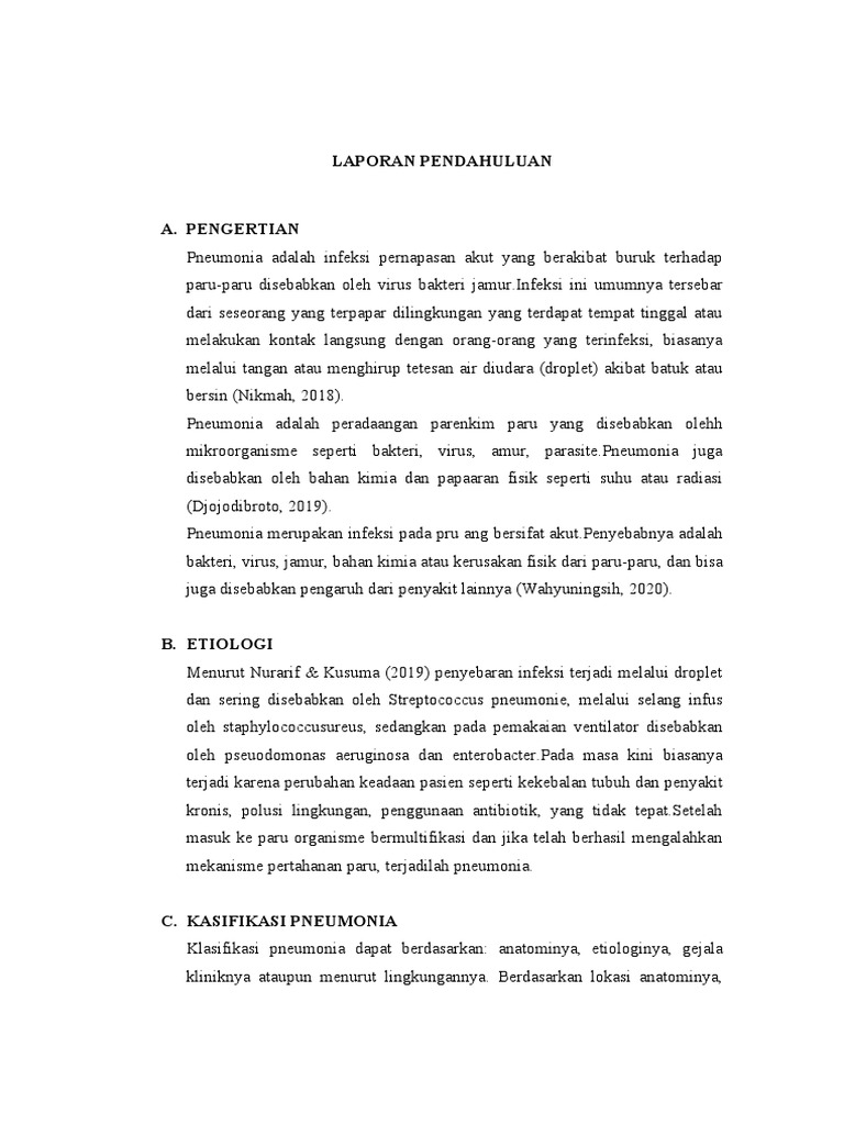 Panduan Lengkap tentang Pneumonia | PDF | Kesehatan Holistik