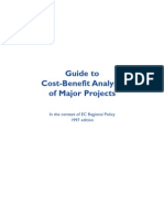 Cost Benefit Analysis
