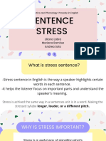 Sentence Stress