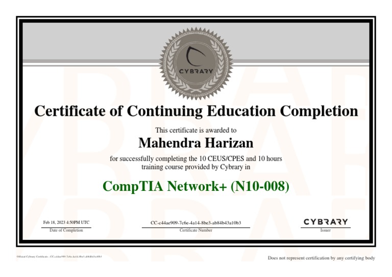 cybrary free training