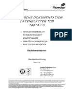 Technische Dokumentation Datenblätter TDB 74879.1-3: Radialventilatoren