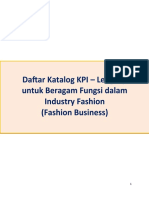 Daftar Katalog KPI - Fashion Business