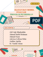 Pendekatan Dan Model Evaluasi: Program Pendidikan