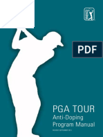 PGA TOUR Anti-Doping Program Manual
