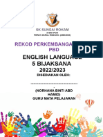 Rekod Transit Tahun 5 BIJAKSANA 2022-2023