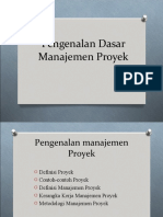 MANAJEMEN PROYEK