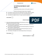 Topic 3 Waves and Particle Nature of Light Topic 3D Quantum Physics