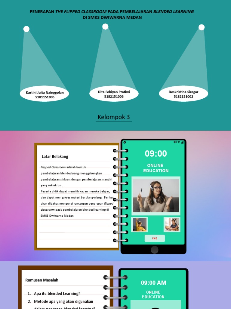 Kelompok 3: Penerapan The Flipped Classroom Pada Pembelajaran Blended ...