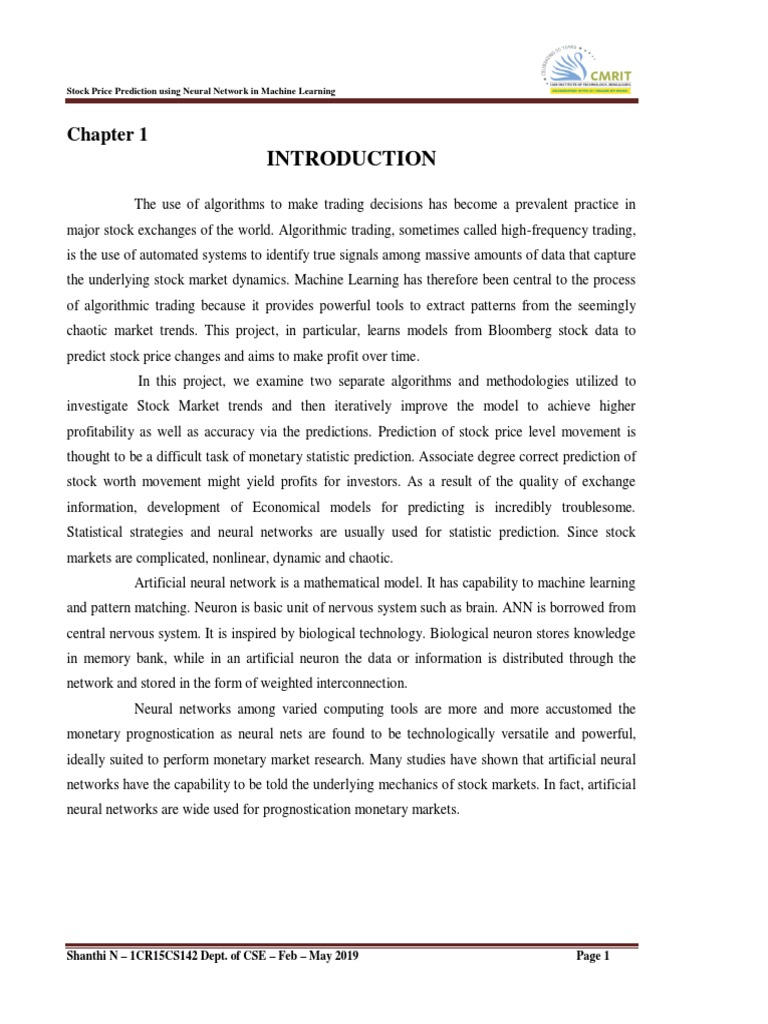 REPORT | PDF | Machine Learning | Artificial Neural Network