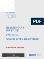 Elementary First Aid Course and Compendium