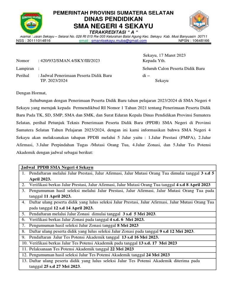 PPDB SMAN 4 Sky TP.20232024 PDF