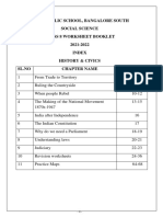 CLASS 8 SOCIAL SCIENCE Booklet 2021-2022 Latest