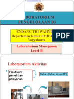Laboratorium Pengelolaan B3: Endang Tri Wahyuni Departemen Kimia FMIPA UGM Yogyakarta