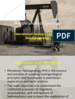 Petroleum Hydrogeology