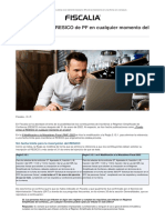 ¿Puedo Entrar Al RESICO de PF en Cualquier Momento Del Año?: Sin Fecha Límite para La Inscripción Del RESICO