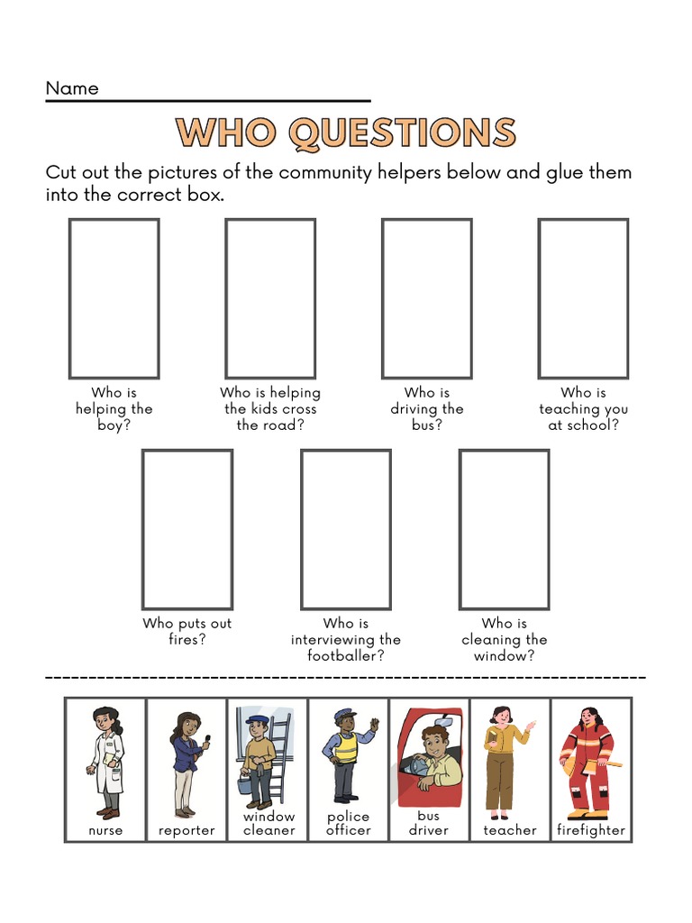 Community Helpers Activity Guide | PDF | Social Science | Self-Improvement