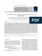 A New Hybrid Control Scheme For An Integrated Helicopter and Engine System