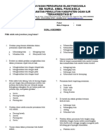 SOAL UPT VII 2023 SMP Pancasila