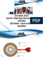 9001-2015 Egitimi - Temel