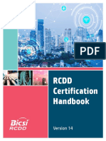 RCDD Certification Handbook - Updated