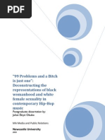 Download  Deconstructing the  representations of black  womanhood and white  female sexuality in  contemporary Hip-Hop  music by julian_obubo5915 SN63647158 doc pdf