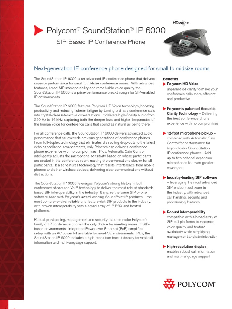 Polycom Conference Phone | PDF