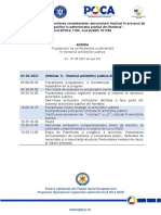 Agenda Grupa 69 Actualizată