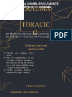 Trauma Toracic O: Hospital Daniel Bracamonte Servicio de Cirugia