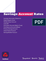 NW Pers Savings Account Rates