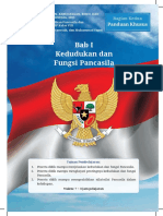 Bab I Kedudukan Dan Fungsi Pancasila: Panduan Khusus