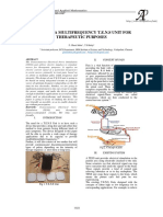 Design of A Multifrequency T.E.N.S Unit For Therapeutic Purposes