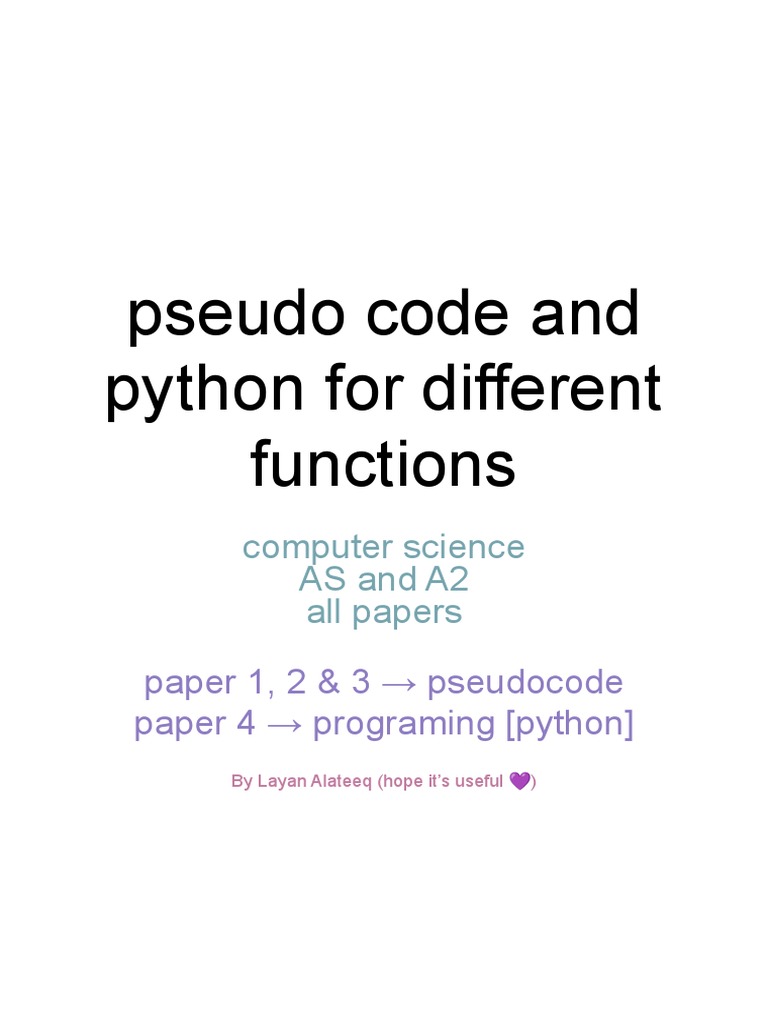 Python, SQL and Pseudo Code | PDF | Queue (Abstract Data Type ...