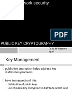 CS-381 Network Security Public Key Cryptography