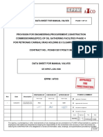 GF-WPKF-J-DS-1506 - Data Sheet For Manual Valves - Rev 1 - AFC