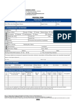 Proposal Form: Flexi Health