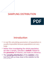 Sampling Distribution of the Mean