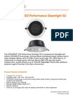 Ledvance LED Performance Downlight G2: Data Sheet