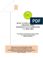 Buku Panduan Praktik Profesi Ners Keperawatan Gerontik T.A 2023/ 2024