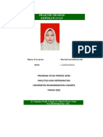 Praktik Profesi Keperawatan: Nama Preceptee: Noviarista Rahmawati NPM: 22090300026