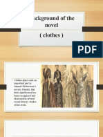 Background of The Novel Clothes