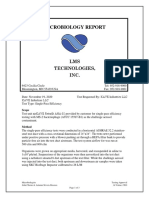 LMS Technologies Microbiology Test Report