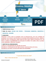 Francisco Rufino Redação Estudo Dos Textos: Tipologia Narrativa, Descritiva E Expositiva - Revisão 12/03/2022